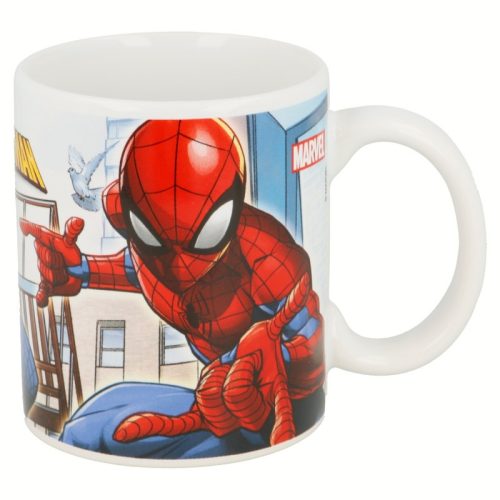 Pókember Streets porcelán bögre 325 ml (11 oz) Díszdobozban